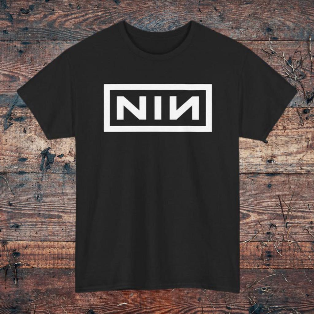 NIN Nine Inch Nails Vintage Graphic Logo Band T-Shirt | Music Shirt
