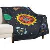 Одеяло-плед Солнечная система Hearthian Термобелье для путешествий Свободное Мягкое Большое Пляжные одеяла