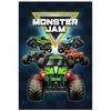 Флисовое одеяло Monster Jam для грузовиков