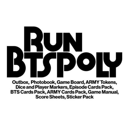 Run BTS Поли Хайлайт Пакет