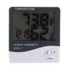 Комнатный термометр высокой точности с большим экраном и функцией будильника цифровой гигрометр для дома