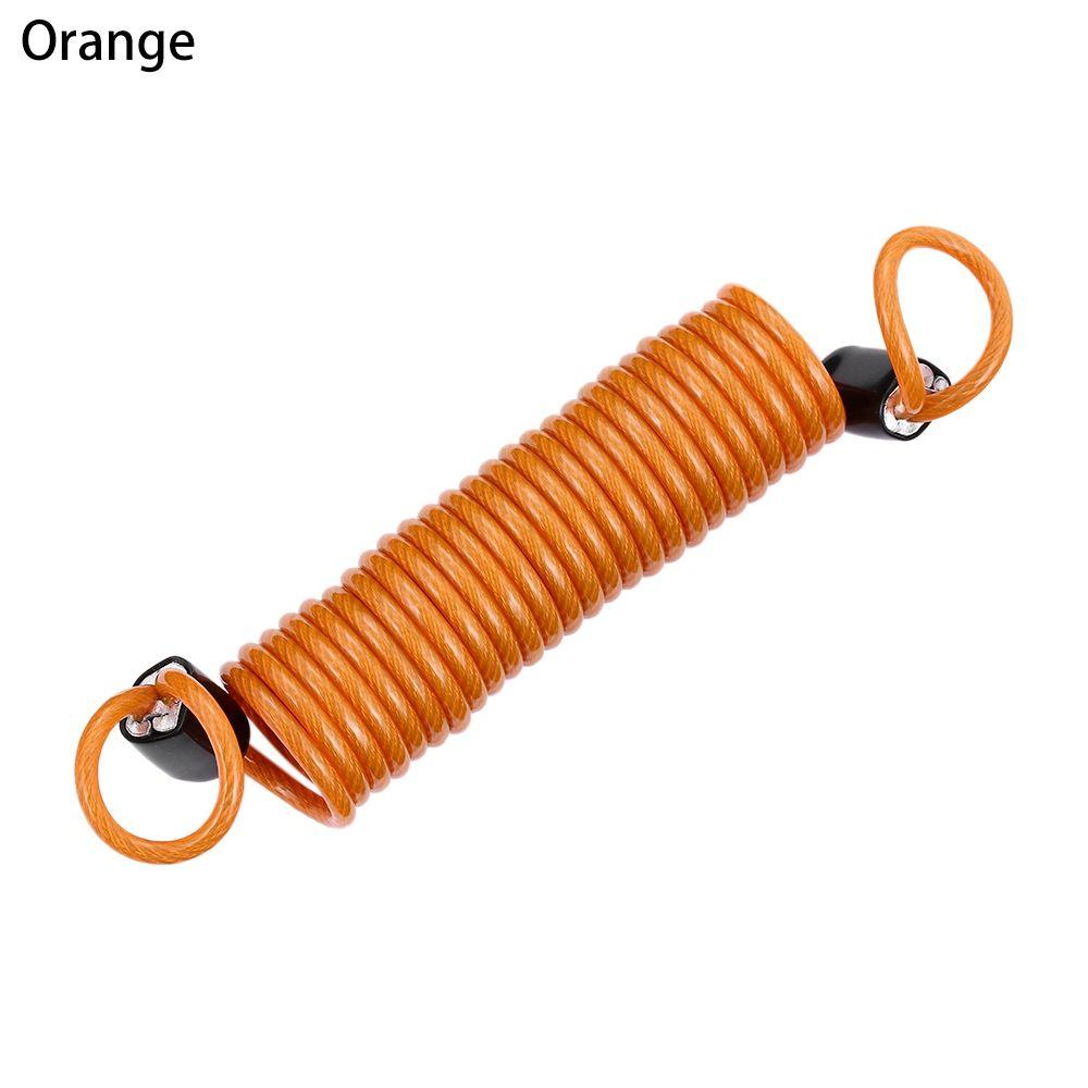 Accessories Bike Motorcycle Scooter Alarm Disc Lock Spring Reminder Cable Security Anti Thief