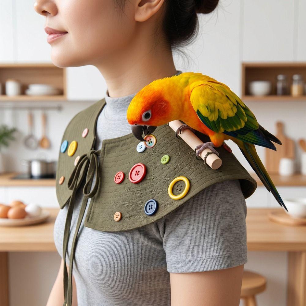 Anti-Bite Bird Shoulder Cape Multi-Functional Bird Shoulder Guard Bird Training