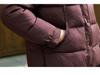 Теплая хлопковая стеганая куртка со стильным воротником для женщин среднего и пожилого возраста
