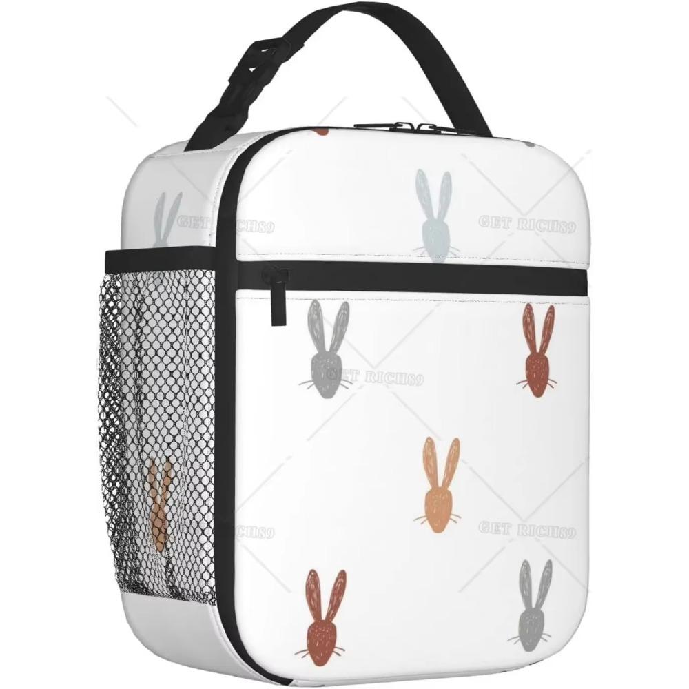 Балерина Животное Нарисованная вручную Портативная Сумка Для Обеда Для Женщин/Мужчин Изолированная Многоразовая Охладитель Ланч-Бокс Для Офиса Работа Школа