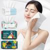 Одноразовые полотенца для лица, вынимаемые из хлопка, мягкие салфетки для ухода за лицом, очищающее средство для лица T E8F4