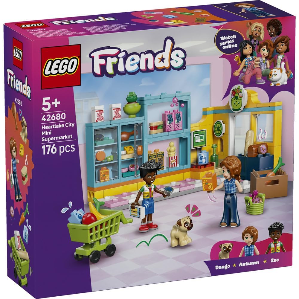 LEGO Friends Heartlake City Convenience Store Building Set Educational Toy for Kids Ages 5-8