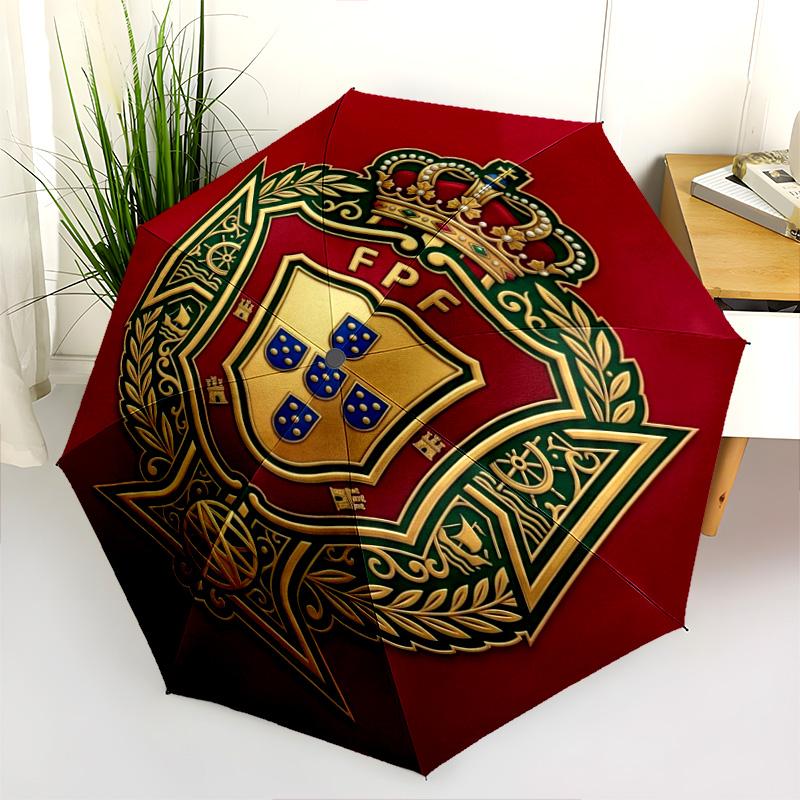 Portuguese Heritage Pride Folding umbrella travel durable printing travel Umbrella