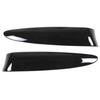Glossy Black ABS Front Bumper Upper Grill Moulding Strip Trim For Fiat 500 16-24