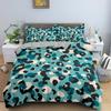 Leopard Print King Queen Duvet Cover Brown Cheetah Skin Pattern Bedding Set For Teens Girl Women Leopard 2/3pcs Soft Quilt Cover