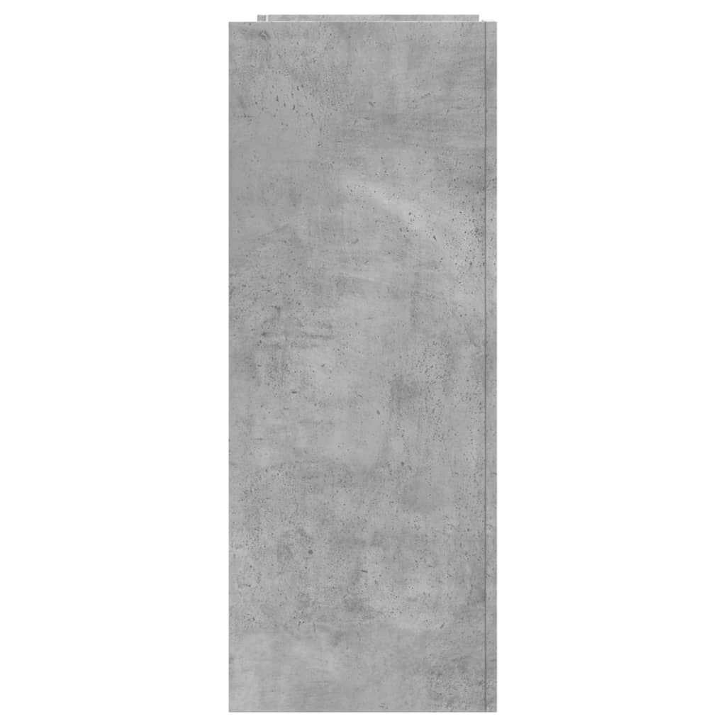 Console Table Concrete Grey 100x35x90 cm Wood Based Panel