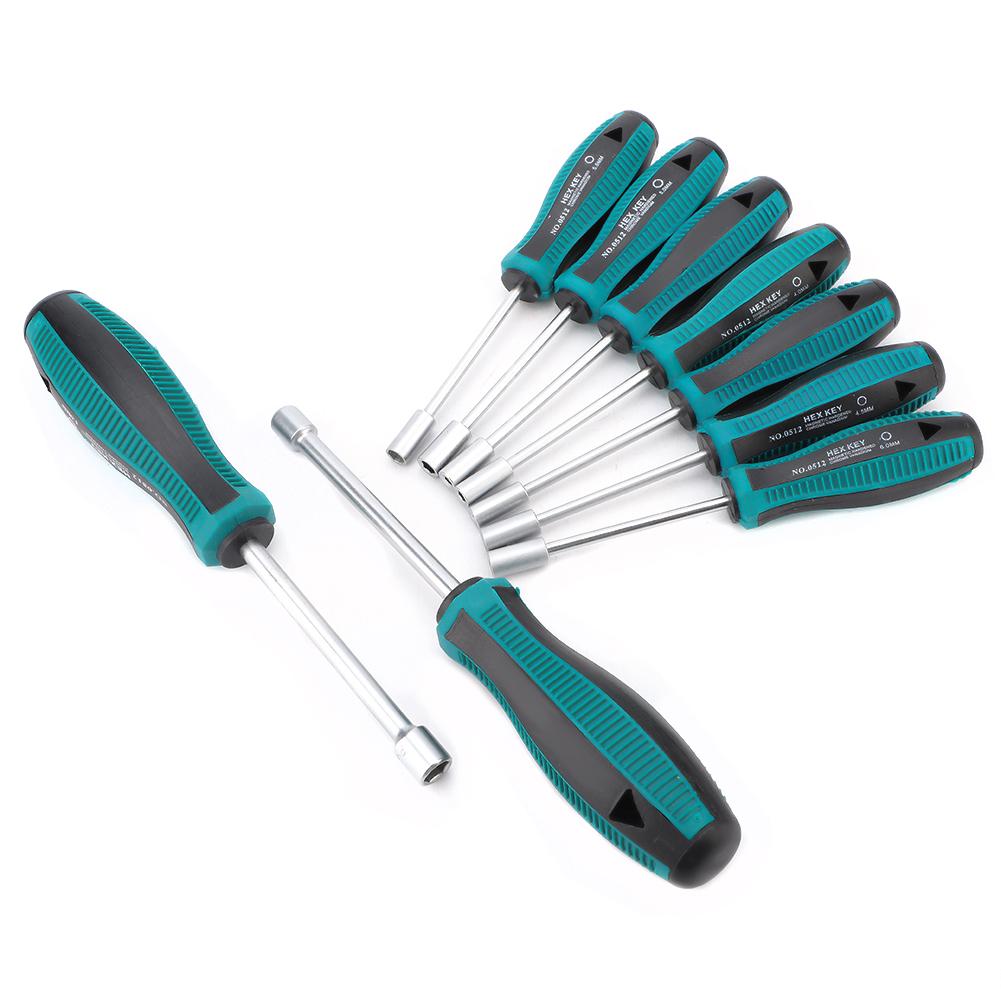 Набор магнитных отверток 9 шт. крестовые шлицевые бытовые ручные инструменты для ремонта