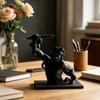 3D-печатная скульптура бюста Лаокоона Устойчивое основание Орнамент греческой мифологии Древнегреческое художественное