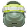 Crocs Echo Round Toe Thick Sole Clogs Unisex Footwear Avocado-Green 207937-308