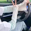 Новые Большие Размеры Нарукавники Женские Мужские Для Вождения Велосипеда Защита от УФ Летние Ледяные Рукава Перчатки Свободный Дышащий Чехол на Руку