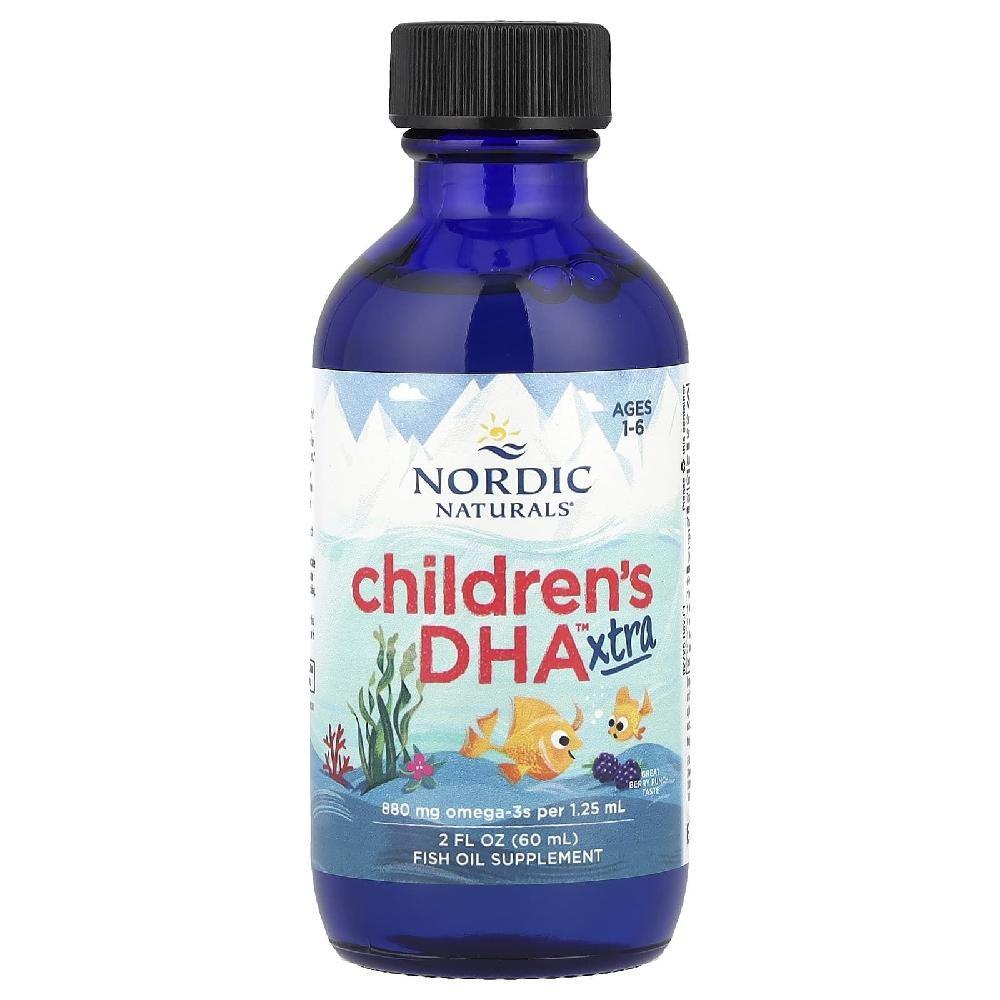 Nordic Naturals Детский ДГК Повышенной Силы Детский Омега-3 880мг Ягодный 1 шт 60мл