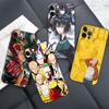 Case for Iphone 11 13 12 Pro Max Cover Xr 7 8 Plus Funda XS X 14 5 5s SE2020 Coque One Push Man Saitama And Fubuki