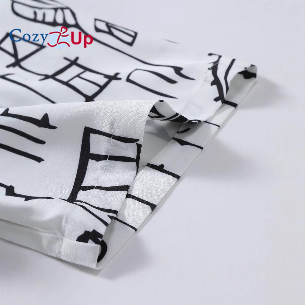 Мужская черно-белая расписанная вручную мужская рубашка с коротким рукавом, мужская рубашка, лето 2025, новинка