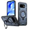 Военная броня Защитные чехлы для телефонов Google Pixel 10 Pro XL Pixel Pixel 9 Pro XL 9A Магнитное металлическое кольцо Вращающаяся подставка Чехол