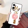 Милый Мультяшный Животный Чехол Жираф Для Realme GT 6 6T 5 GT7 Pro 10 11 12 13 14 Pro Plus C53 C51 C21Y C25S C55 C67 C61 C75