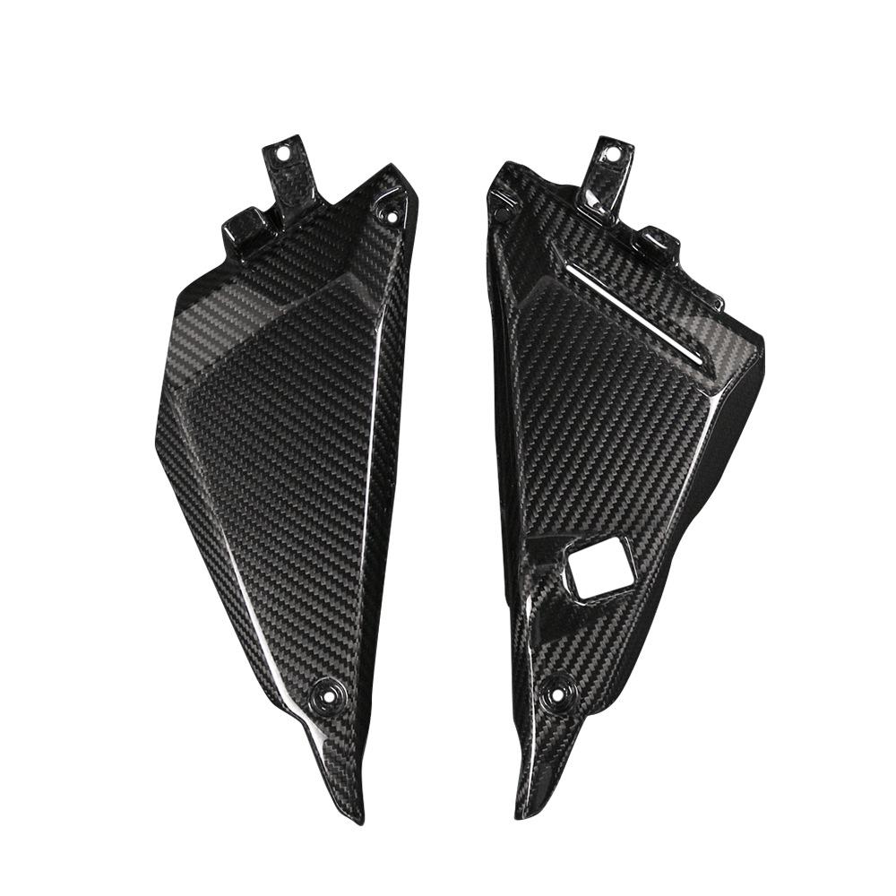 Carbon Fiber Under Seat Side Panel for Kawasaki Ninja 650, Suitable for Ages 14+