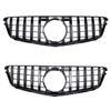 Для Mercedes Benz C Class W204 C180 C200 C300 C350 2007-2014 передний бампер решетка переделка GT Diamond AMG стиль авто аксессуары