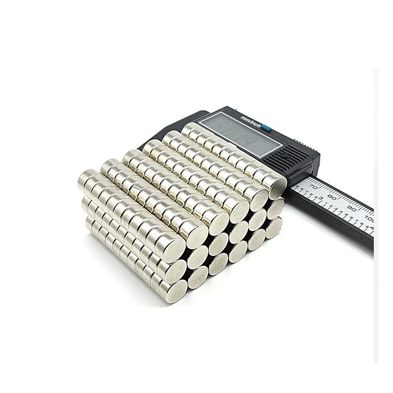 10 шт. маленьких круглых магнитов 8x2 мм / 8x3 мм - подходят для лаборатории, научной промышленности, фотостены, декора и хранения инструментов