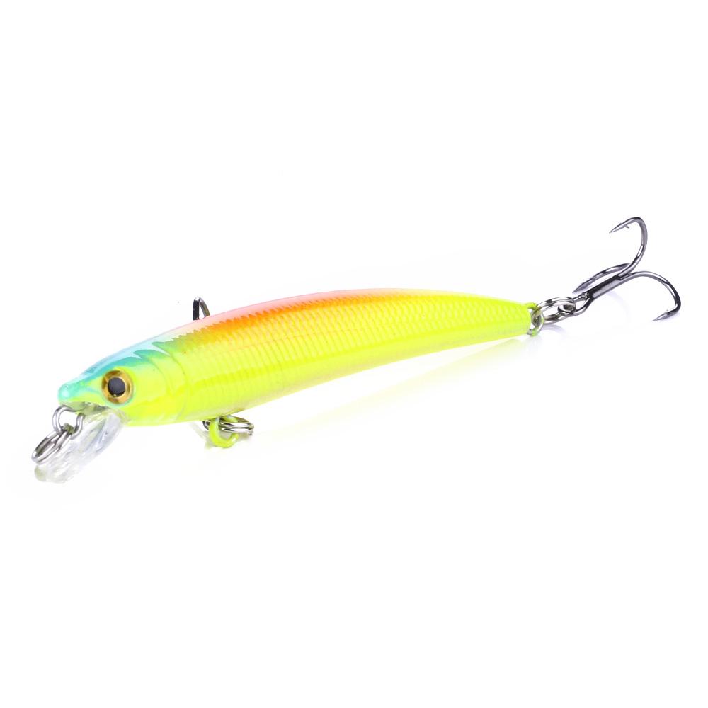 1pc Hengjia ABS Minnow Bait for Fishing 7.5CM 5.6G Lifelike Trout Fishing Lure Travel Fishing