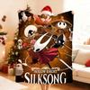 Игровое одеяло H HollowS K Knight S SilksongS Мягкий плед для дома, спальни, кровати, дивана, пикника, путешествий, офиса, одеяло для отдыха, подарок