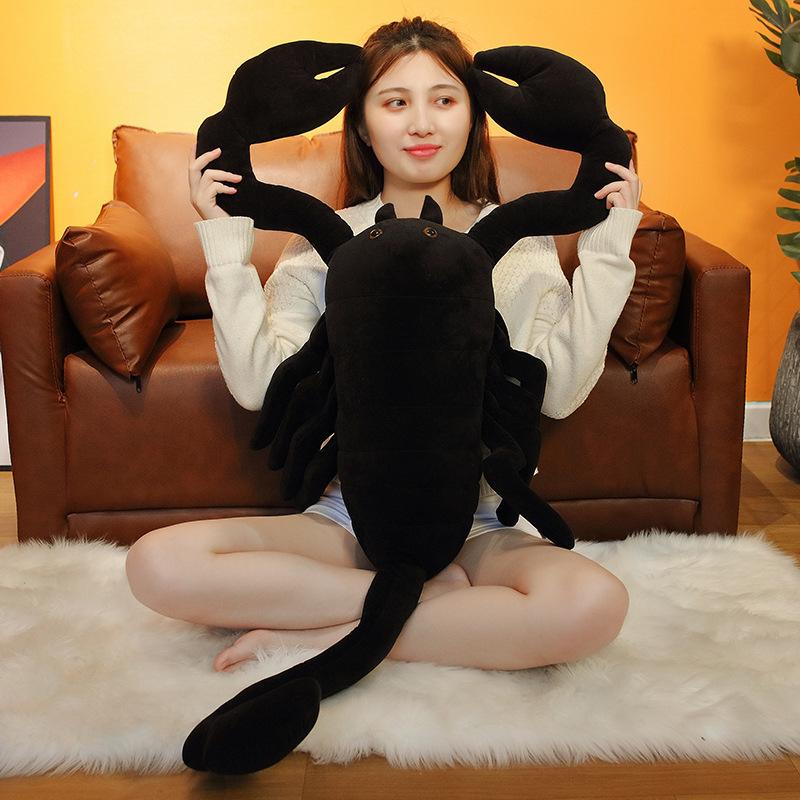 Creative Simulation Scorpion Pet Doll Doll Throw Pillow Cushion Funny Ugly Cute Doll Plush Toy Decoration
