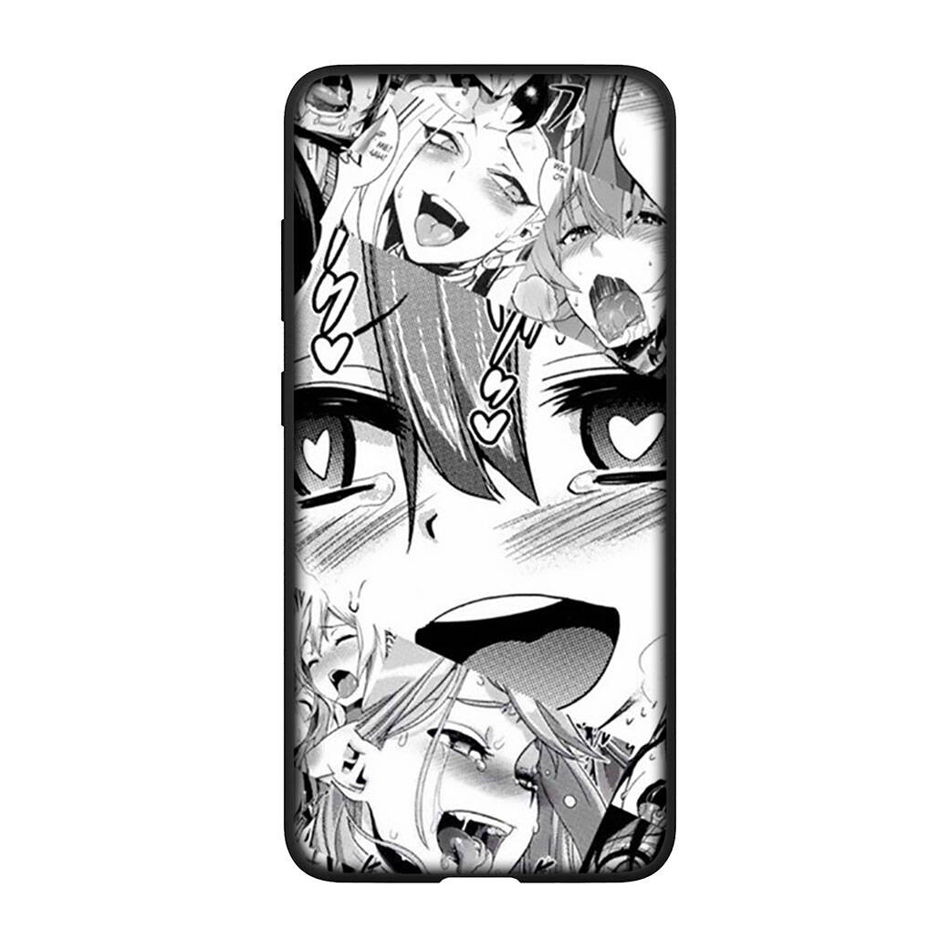 Для iPhone 17 16 15 Xiaomi Poco F7 F8 X7 X6 C85 C75 M8 Redmi Note 14 13 12 11 Pro Max 14C 13C A3 A4 Чехол Мультяшный Ахегао Хентай Манга Девушка Ваифу Обложка