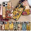 Чехол для телефона Funda Kliesing Gustav Klimt Tree Life для iPhone 14pro 11pro 12 13pro max 5s 6s xs 7 8plus SE xr 12mini Coque Cases
