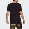 Adidas Originals Trefoil SPRt 3-Stripes Casual Sport Crew Neck Short Sleeve Tee Men Tops Black GN2417