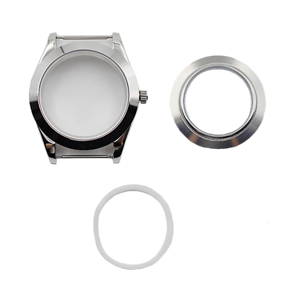 41mm Sapphire Glass Watch Case Fit For ETA 2824 Waterproof