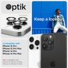 Spigen EZ Fit Optik Pro iPhone 15 Pro, iPhone 15 Pro Max, iPhone 14 Pro, iPhone 14 Pro Max пленка для камеры с набором пасты совместима с iPhone15Pro, iPh