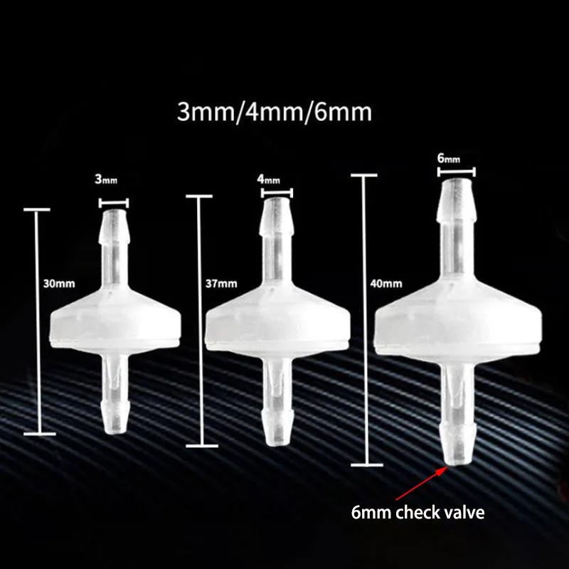 5pcs Aquarium Air Pump Check Valve Fish Tank 5 Pc One Way Non-Return Check Valve Aquarium Co2 System Air Pump