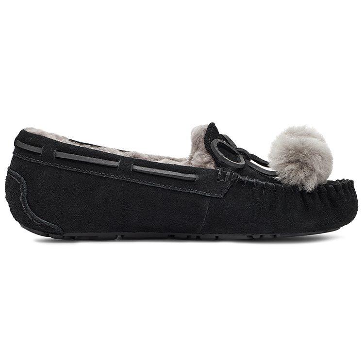 UGG Женская модель Dakota Bow Pom 'Black' 1124030-BLK