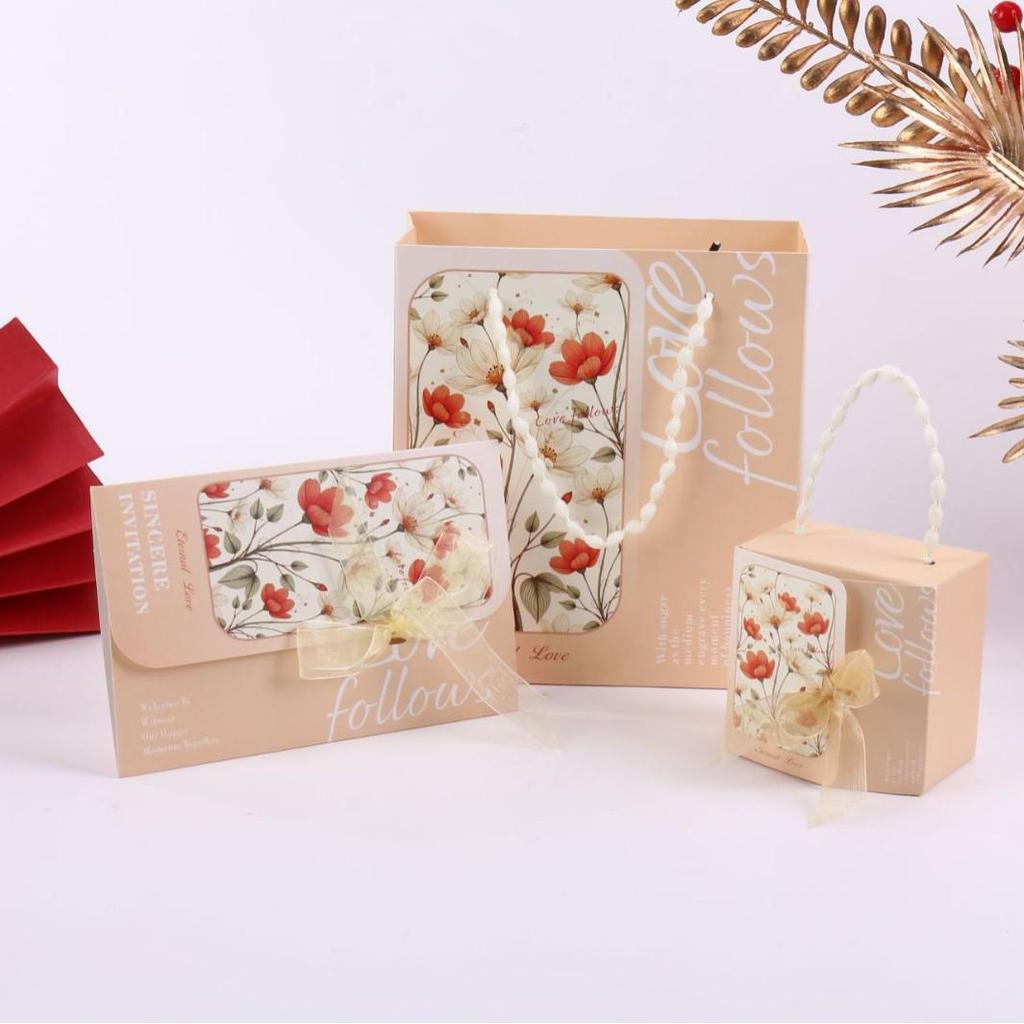 Handheld Wedding Candy Gift Box - Elegant Special Packaging