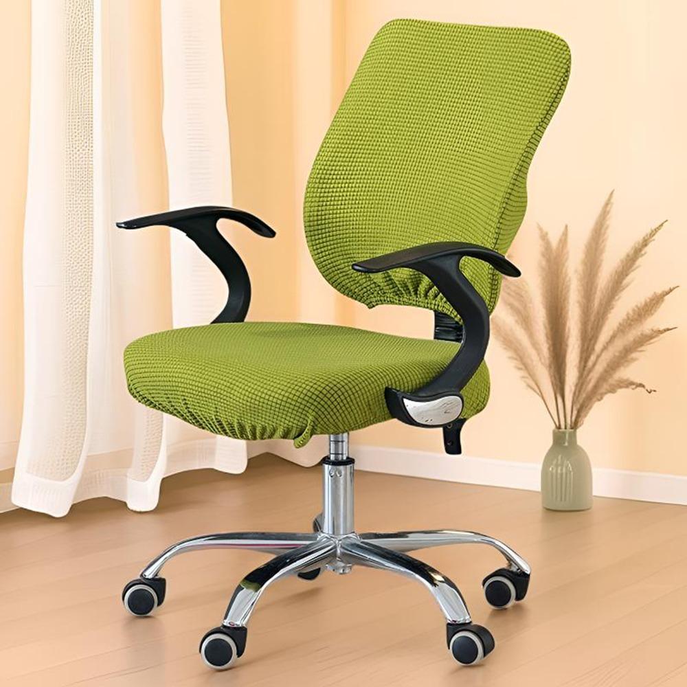 2Pcs/Set Thicken Office Chair Covers High Elastic Armchair Cover New Split Seat Cover
