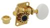 GOTOH Gear Peg for 05MA Gold Ukulele, Button, (UK12-05MAGX) UK12-05MA-GG