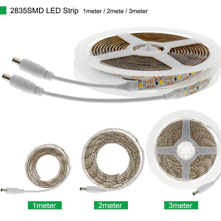 1 м, 2 м, 3 м PIR датчик движения, светодиодный светильник для кухонного шкафа, 5 В, USB, умная лента для включения и выключения, Staris, декор для домашнего гардероба, шкафа