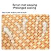 Comfortable Summer Small Cat Cooling Mat Moistureproof Medium Dog Sleeping Bed Cushion Rattan Mat Pet Puppy Accessories