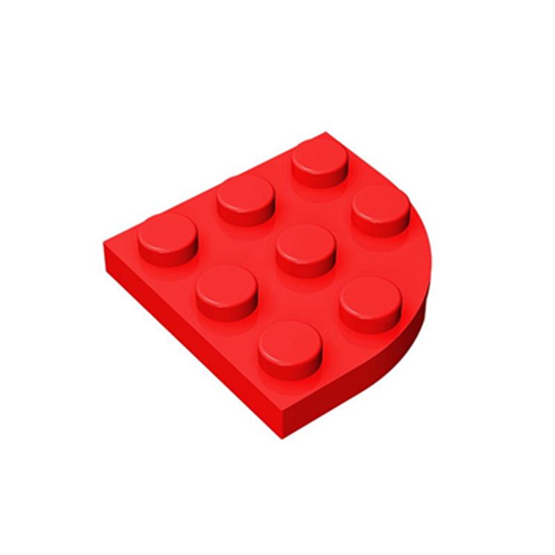 20 ШТ. ПЛАСТИНА 3X3, 1/4 КРУГА Совместимые 30357 Круглые и Угловые Самоблокирующиеся Кубики Строительные Блоки Игрушки Аксессуары