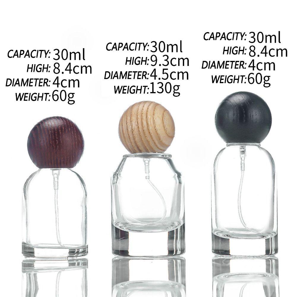 Glass Atomizer Travel Empty Portable Sample Vial Cosmetic Container Spray Bottle Liquid Sprayer Press Bottl