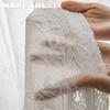 1PC NAPEARL French Jacquard White Translucent Sheer Curtain Comfortable Tulle for Living Room Bedroom Balcony Window Home Decor