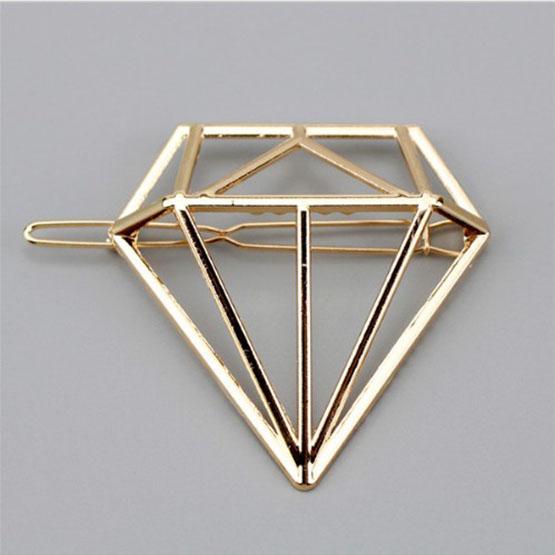 Женские аксессуары для волос, заколка для волос, булавка для волос из геометрического сплава, повязка для волос с лунным кругом, заколка, держатель для заколки