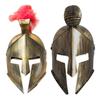 Medieval Knight Gladiator Helmet Spartan Mask Roman Warrior Greek Costume Helmet Headwear Accessory for Halloween Cosplay Prop
