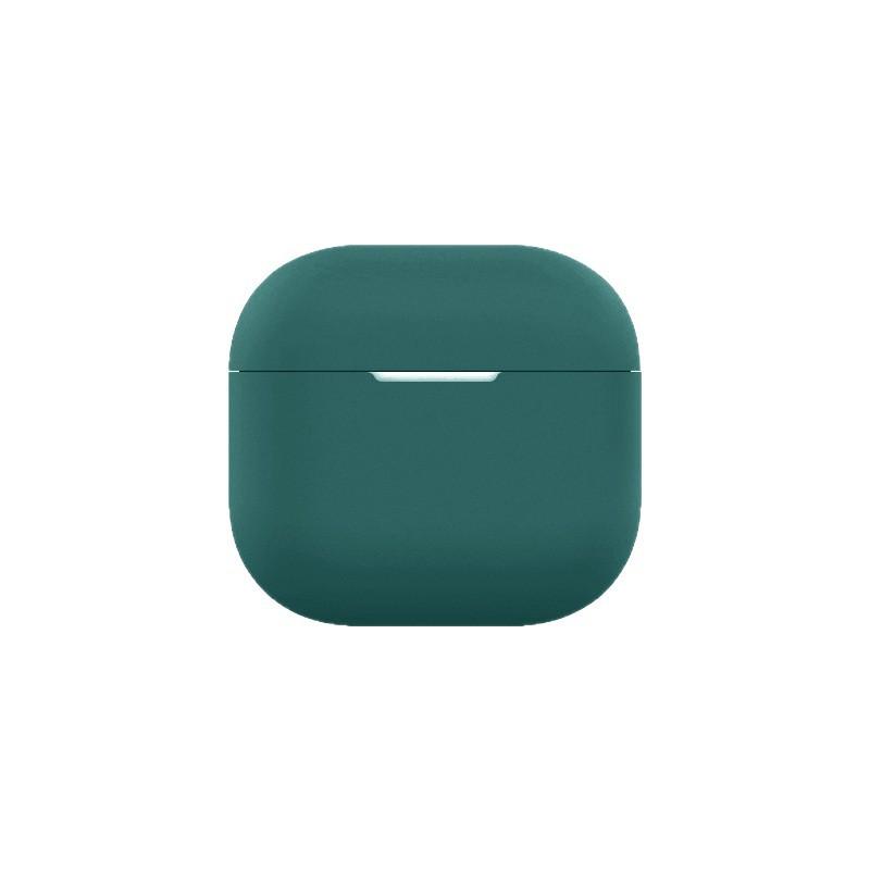 Подходит для airpods4 силиконовый чехол для наушников без застежки, противоударный и противоскользящий защитный чехол, силиконовый защитный чехол для наушников.