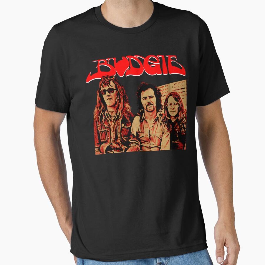 Bu.dg.ie Heavy Rock Artwork With Unique Retro Classic Influence Essential T-Shirt