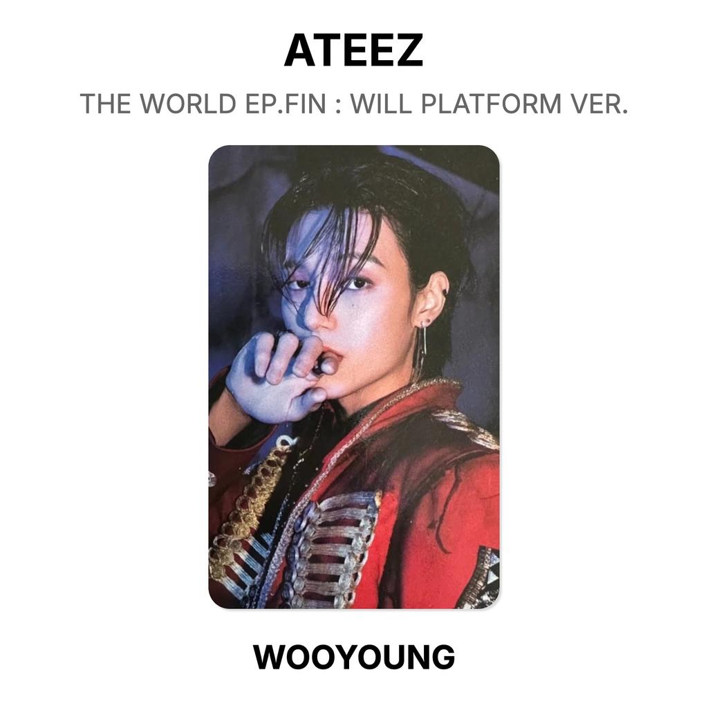 ATEEZ МИР EP.FIN : ВЕРСИЯ ПЛАТФОРМЫ WILL. Официальная фотокарта